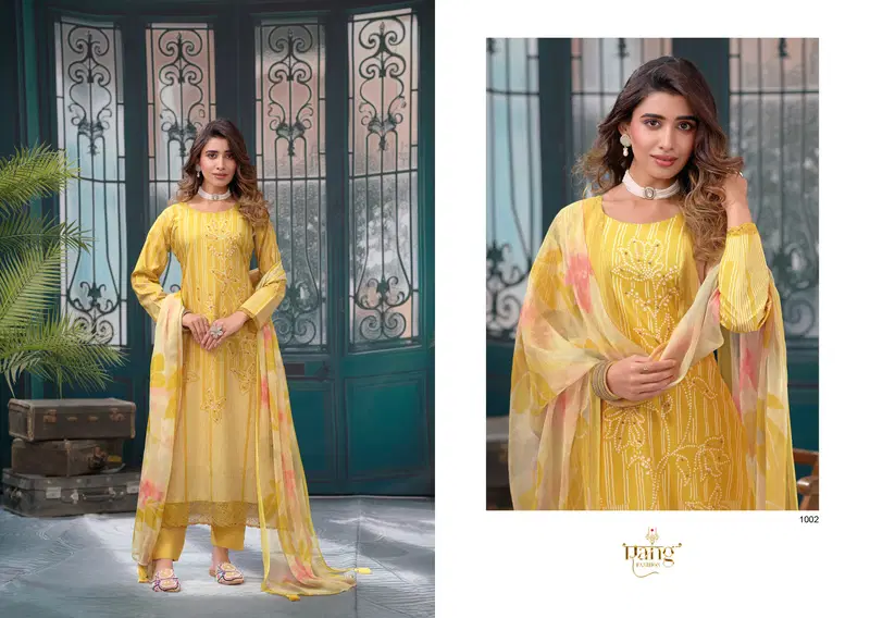 Status By Rang Swiss Lawn Cambric Printed Salwar Kameez Exporters In India